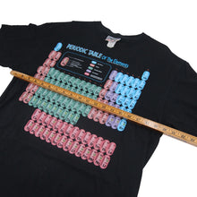 Load image into Gallery viewer, Vintage Periodic Table of Elements Graphic T Shirt - L