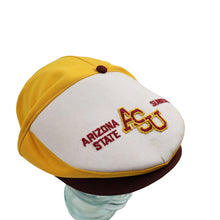 Load image into Gallery viewer, Vintage ASU Ariszona State Devils Foam Snapback Flat Cap - OS