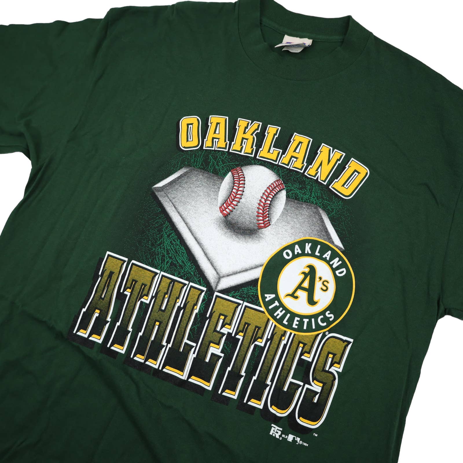 Vintage Oakland Athletics Graphic T Shirt - XL – Jak of all Vintage