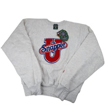 Load image into Gallery viewer, Vintage NWT Snapple University Varsity Patch Sweatshirt - XL