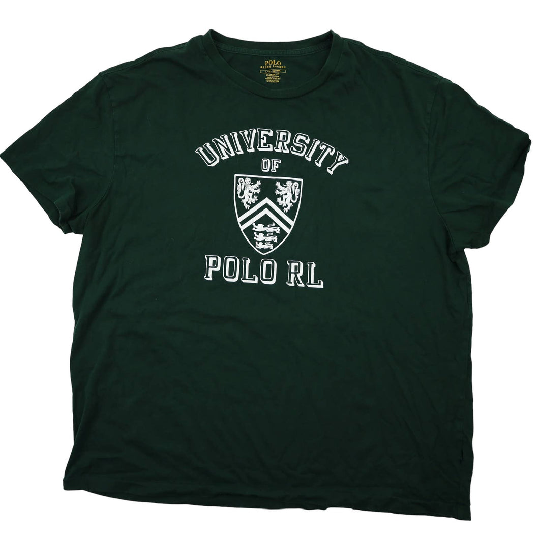 Vintage Polo Ralph Lauren University Graphic T Shirt - L