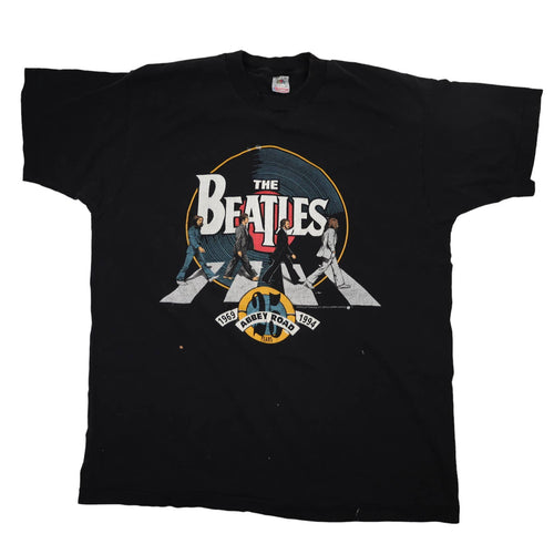 Vintage 1994 The Beatles Abbey Road 25th Anniversary Graphic T Shirt - XL