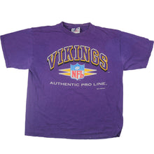 Load image into Gallery viewer, Vintage 1996 Logo Athletics Minnesota Vikings Graphic T Shirt - L