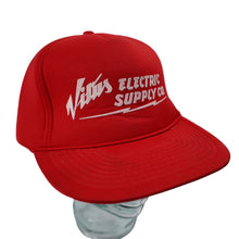 Load image into Gallery viewer, Vintage Vitus Electric Supply Co. Mesh Snapback Trucker Hat - OS