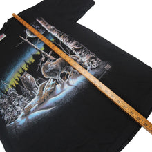 Load image into Gallery viewer, Vintage Wolf Abstract Graphic T Shirt - L