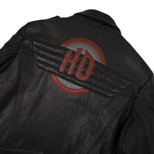 Vintage Hein Gericke for Harley Davidson Leather Motorcycle Jacket - M