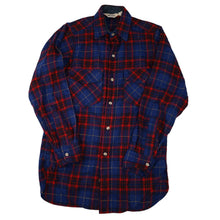 Load image into Gallery viewer, Vintage Woolrich Plaid Check Wool Blend Button Down Shirt - S