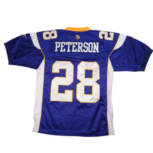 Load image into Gallery viewer, Reebok Minnesota Viking Adrian Peterson 50th Anniversary All Sewn Jersey - XL