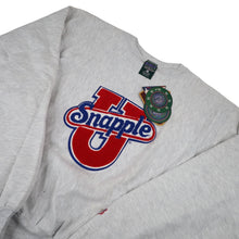 Load image into Gallery viewer, Vintage NWT Snapple University Varsity Patch Sweatshirt - XL