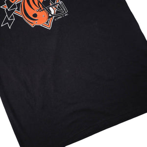 Vintage Logo 7 Cincinnati Bengals Graphic T Shirt - L