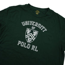 Load image into Gallery viewer, Vintage Polo Ralph Lauren University Graphic T Shirt - L