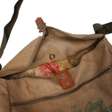Load image into Gallery viewer, Vintage Distressed White Stag PVC Lined Canvas Game Bag - OS