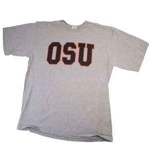 Vintage 90s Oregon State University Graphic Spellout T Shirt - XL