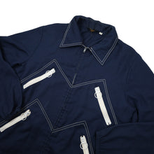 Load image into Gallery viewer, Vintage Sir Jac Multi Zipper Shirt Jacket - L