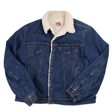Load image into Gallery viewer, Vintage levis Denim Sherpa Jacket - L