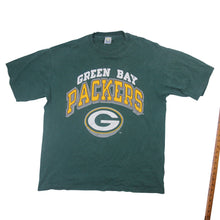 Load image into Gallery viewer, Vintage Green Bay Packers Spellout Graphic T Shirt - XL