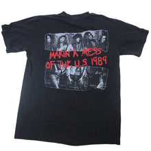Load image into Gallery viewer, Vintage 1989 Skid Row "Making a Mess of the US" Tour T Shirt - L