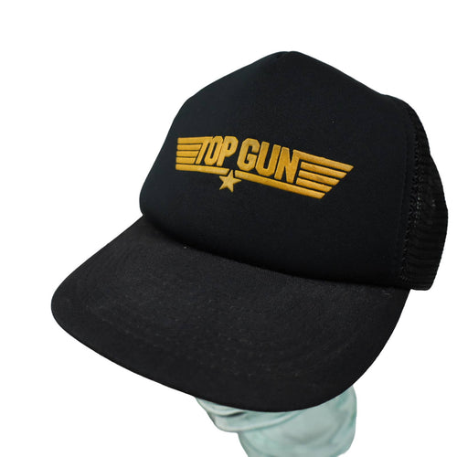 Vintage Top Gun Movie Promo Mesh Trucker Hat - OS