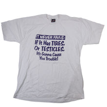 Load image into Gallery viewer, Vintage Slogan Graphic T Shirt - XL