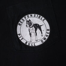 Load image into Gallery viewer, Vintage Responsible Pit Pull Owner Graphic T Shirt - L