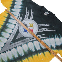 Load image into Gallery viewer, Vintage Liquid Blue Pittsburgh Steelers Tie Dyed Graphic T Shirt - XL