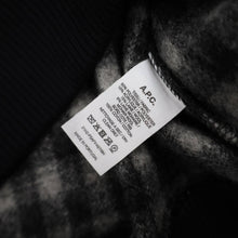 Load image into Gallery viewer, A.P.C Rue Madame Paris Mohair Blend Check Sweater - M