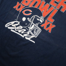 Load image into Gallery viewer, Vintage 1985 NFL Chicago Bears Super Bowl Graphic T Shirt - M