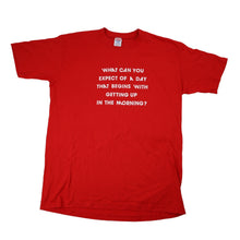 Load image into Gallery viewer, Vintage 90s Slogan T Shirt - M