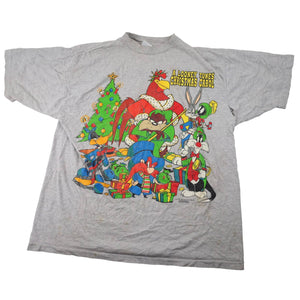 Vintage Looney Tunes Christmas Carol graphic T shirt - XL