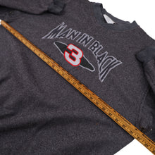 Load image into Gallery viewer, Vintage Chase Authentics Dale Earnhardt Man in Black Embroidered Sweatshirt - XL