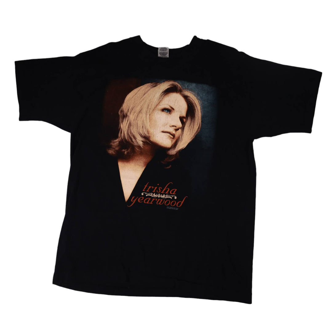 Vintage 90s Trisha Yearwood Graphic Band Tour Shirt - XL