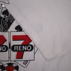 Vintage Triple 777 Reno Casino Graphic T Shirt - L