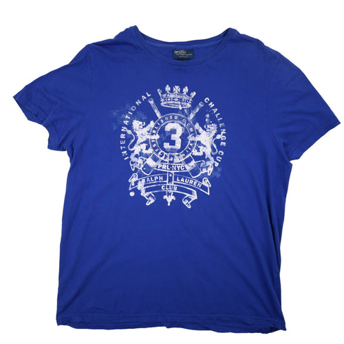 Vintage Polo Ralph Lauren Crest Graphic T Shirt - L