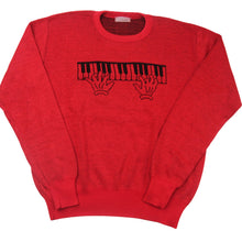 Load image into Gallery viewer, Vintage Piano Keys Knit Sweater