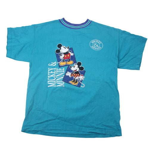 Vintage Disney Mickey & Minnie Mouse Graphic T Shirt - S