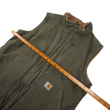 Load image into Gallery viewer, Charhartt Canvas lined Work Vest - WMNS L
