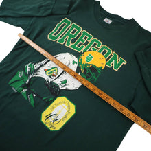 Load image into Gallery viewer, Vintage Oregon Ducks 100yr Anniversary Graphic Long Sleeve T Shirt - L