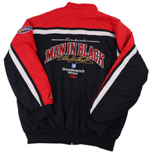 Load image into Gallery viewer, Vintage Chase Authentics Dale Earnhardt Man in Black Embroidered Jacket - L