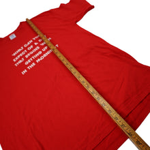 Load image into Gallery viewer, Vintage 90s Slogan T Shirt - M