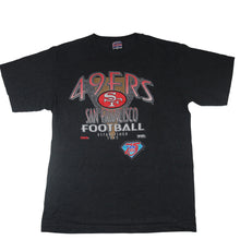 Load image into Gallery viewer, Vintage Trench San Francisco 49ers 75th Anniversary Graphic T Shirt