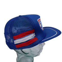 Load image into Gallery viewer, Vintage Pepsi American Choice 3 Stripe Tri Bar Snapback Trucker Hat - O