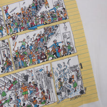 Load image into Gallery viewer, Vintage B.Johnson "School Daze" Cartoon Graphic Art Shirt - XL