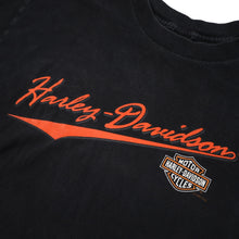 Load image into Gallery viewer, Vintage Harley Davidson Script Spellout Graphic T Shirt - L