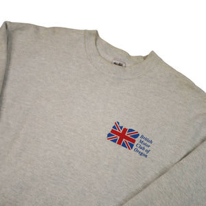 Vintage British Motor Club of Oregon Graphic Sweatshirt - L