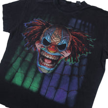 Load image into Gallery viewer, Vintage Y2k Liquid Blue Clown Graphic T Shirt