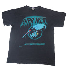 Load image into Gallery viewer, Vintage Star Trek "Space.. the Final Frontier" Front/Back Graphic T Shirt - XL