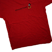 Load image into Gallery viewer, Vintage Disneyland Mickey Mouse Embroidered T Shirt - M