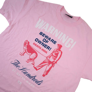 The Hundreds x Never Made Warning Graphic T Shirt - L