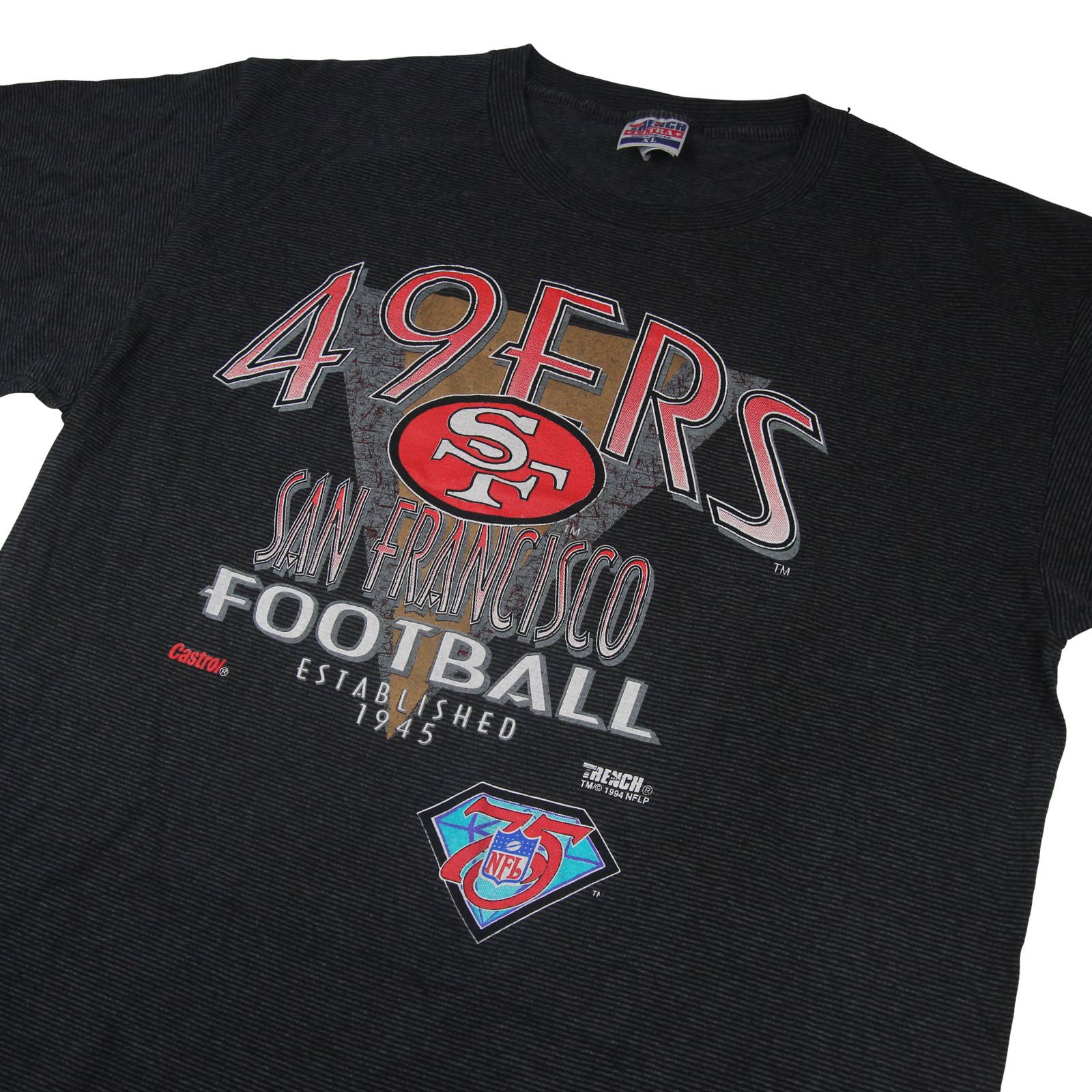 San Francisco 49ers 75th Anniversary Graphic T-Shirt - Mens