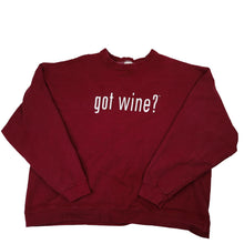 Load image into Gallery viewer, Vintage "Got Wine" Parody Graphic Sweatshirt - XXL